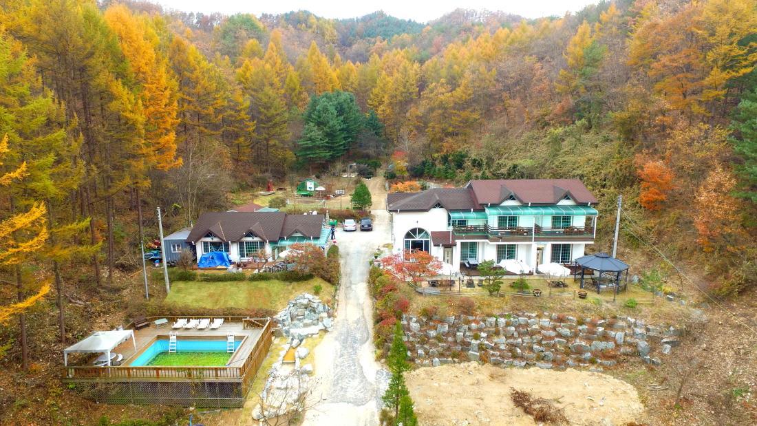 솔향기 펜션 홍천 외부 사진
